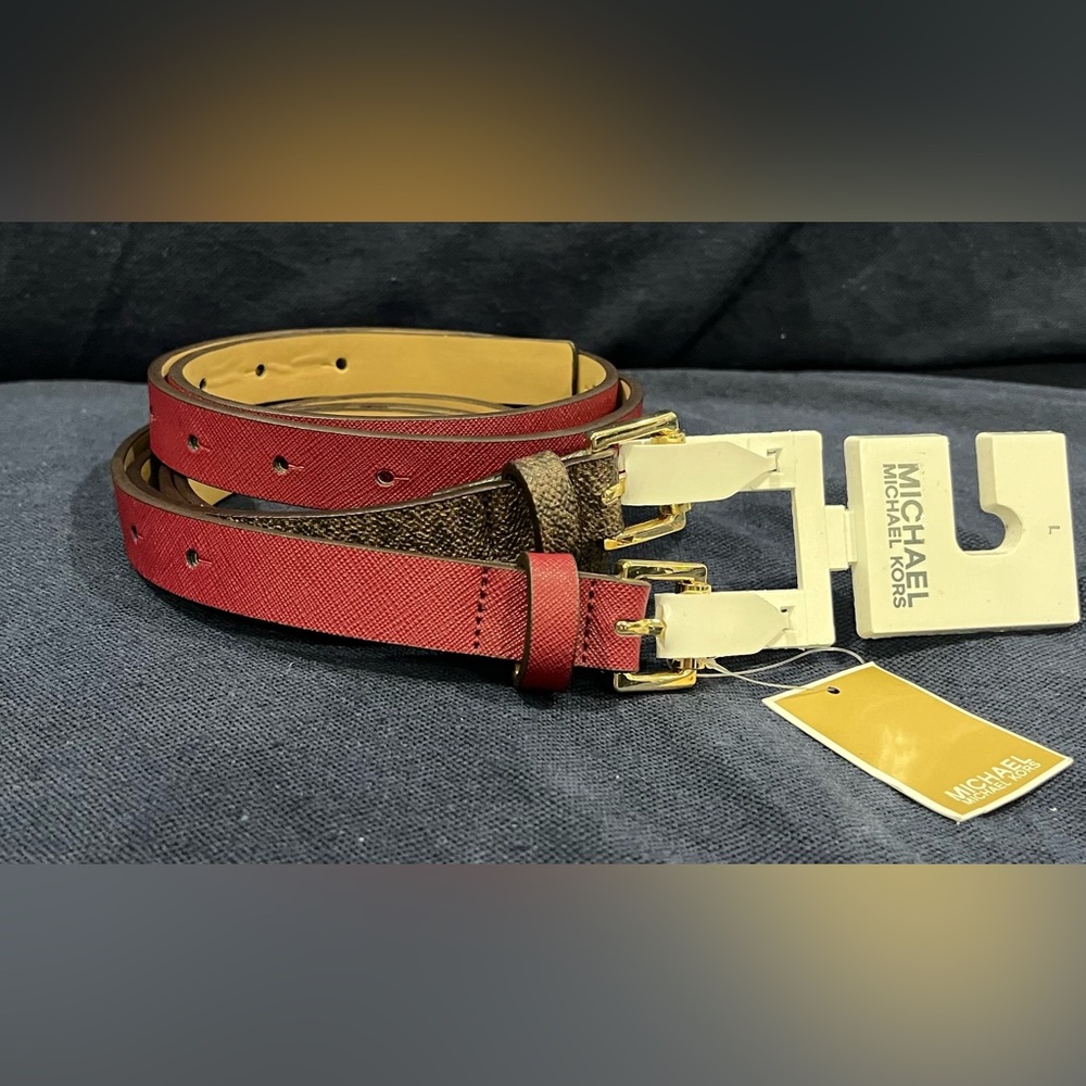 Combo Michael Kors 2 belts size large